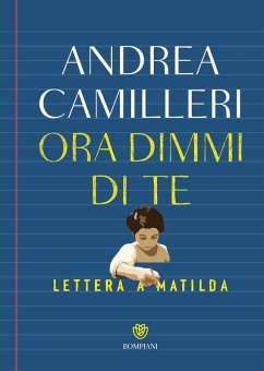 Cover Ora dimmi di te. Lettera a Matilda