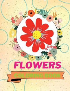 Cover Flowers Coloring Book