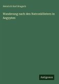Wanderung nach den Natronklöstern in Aegypten