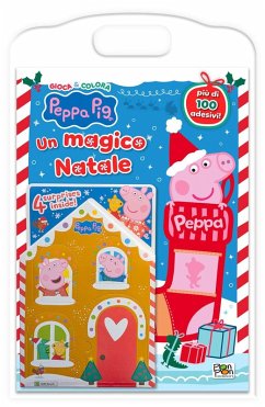 Cover Un magico Natale. Activity con gadget. Peppa Pig. Con adesivi