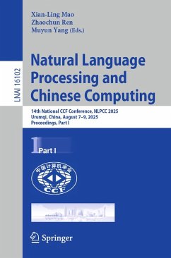 Natural Language Processing and Chinese Computing (eBook, PDF)