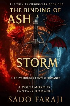 Cover THE BINDING OF ASH AND STORM:A Polyamorous Fantasy Romance (eBook, ePUB)