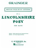 Percy Aldridge Grainger, Lincolnshire Posy Concert Band Partitur + Stimmen
