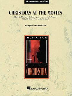 Cover Christmas at the movie Orchestra Partitur