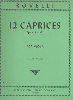Cover 12 caprices op.3 and op.5 for viola