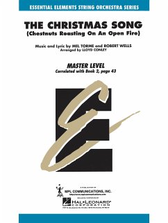 Cover Mel Torme_Robert Wells, The Christmas Song ( Chestnuts Roasting ... ) Orchestra Partitur + Stimmen