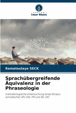 Cover Sprachübergreifende Äquivalenz in der Phraseologie