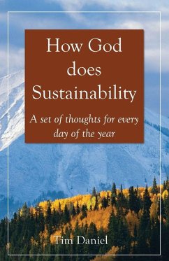 How God does Sustainability - Daniel, Tim