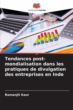 Cover Tendances post-mondialisation dans les pratiques de divulgation des entreprises en Inde