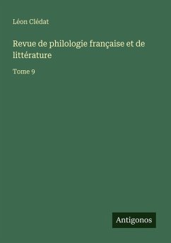 Cover Revue de philologie française et de littérature