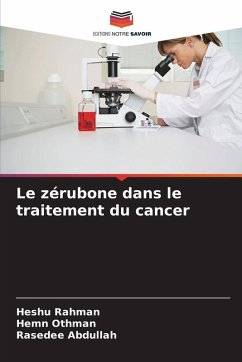 Cover Le zérubone dans le traitement du cancer