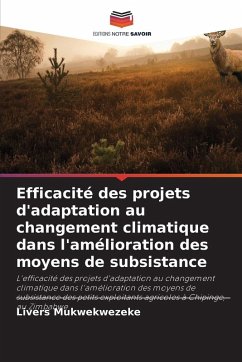 Cover Efficacité des projets d'adaptation au changement climatique dans l'amélioration des moyens de subsistance
