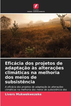 Cover Eficácia dos projetos de adaptação às alterações climáticas na melhoria dos meios de subsistência