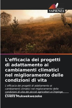 Cover L'efficacia dei progetti di adattamento ai cambiamenti climatici nel miglioramento delle condizioni di vita
