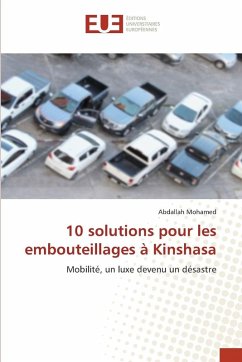 Cover 10 solutions pour les embouteillages à Kinshasa