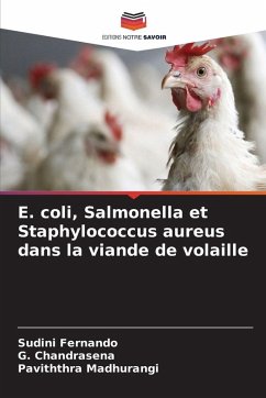 Cover E. coli, Salmonella et Staphylococcus aureus dans la viande de volaille