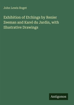 Cover Exhibition of Etchings by Renier Zeeman and Karel du Jardin, with Illustrative Drawings