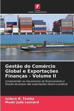 Cover Gestão do Comércio Global e Exportações Finanças - Volume II