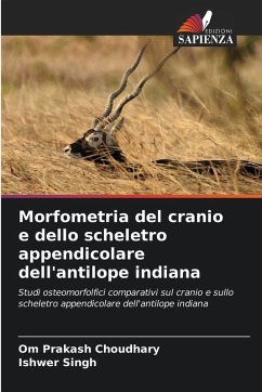 Cover Morfometria del cranio e dello scheletro appendicolare dell'antilope indiana