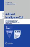 Artificial Intelligence XLII (eBook, PDF)
