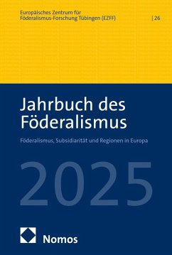 Cover Jahrbuch des Föderalismus 2025 (eBook, PDF)