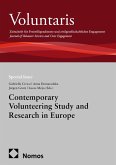 Contemporary Volunteering Study and Research in Europe (eBook, PDF)