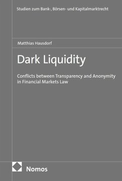 Dark Liquidity (eBook, PDF) - Hausdorf, Matthias