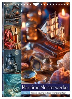 Maritime Meisterwerke (Wandkalender 2026 DIN A4 hoch), CALVENDO Monatskalender - Calvendo;Gierok-Latniak, Steffen