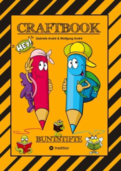 Cover CRAFTBOOK - JUNIOR AUTOR - 3. TEIL - STROYTELLING - VISUALISIETUNG - GESTALTEN VON KURZGESCHICHTEN - FRAME MACHINE - STARKE WÖRTER FINDEN