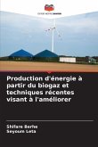 Production d'énergie à partir du biogaz et techniques récentes visant à l'améliorer