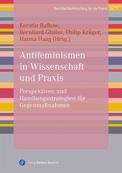 Cover Antifeminismen in Wissenschaft und Praxis