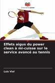 Effets aigus du power clean à mi-cuisse sur le service avancé au tennis Effets aigus du power clean à mi-cuisse sur le service avancé au tennis