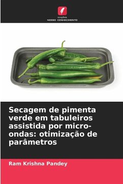 Cover Secagem de pimenta verde em tabuleiros assistida por micro-ondas: otimização de parâmetros