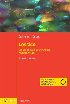 Cover Lessico. Classi di parole, strutture, combinazioni