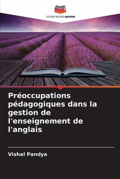 Cover Préoccupations pédagogiques dans la gestion de l'enseignement de l'anglais