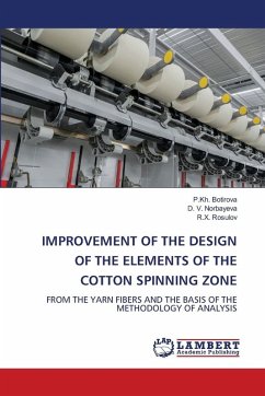 Cover IMPROVEMENT OF THE DESIGN OF THE ELEMENTS OF THE COTTON SPINNING ZONE