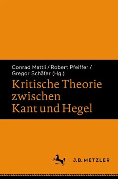 Cover Kritische Theorie zwischen Kant und Hegel