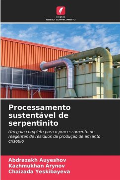 Processamento sustentável de serpentinito - Auyeshov, Abdrazakh;Arynov, Kazhmukhan;Yeskibayeva, Chaizada Processamento sustentável de serpentinito - Auyeshov, Abdrazakh;Arynov, Kazhmukhan;Yeskibayeva, Chaizada