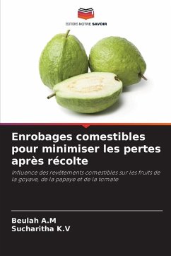 Cover Enrobages comestibles pour minimiser les pertes après récolte