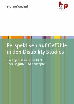 Cover Perspektiven auf Gefühle in den Disability Studies