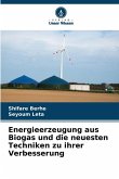 Energieerzeugung aus Biogas und die neuesten Techniken zu ihrer Verbesserung Energieerzeugung aus Biogas und die neuesten Techniken zu ihrer Verbesserung