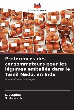 Cover Préférences des consommateurs pour les légumes emballés dans le Tamil Nadu, en Inde