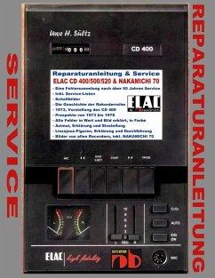 Cover Reparaturanleitung & Service ELAC CD 400/500/520 & NAKAMICHI 70 (eBook, ePUB)