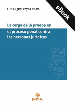 Cover La carga de la prueba en el proceso penal contra las personas jurídicas (eBook, ePUB)
