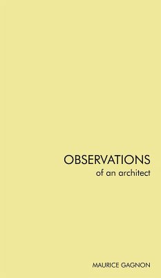 Cover Observations of an architect