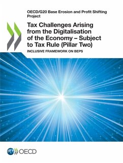 Cover Tax Challenges Arising from the Digitalisation of the Economy - Subject to Tax Rule (Pillar Two)
