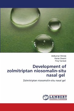 Cover Development of zolmitriptan niosomalin-situ nasal gel