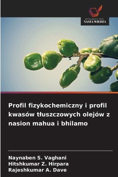 Profil fizykochemiczny i profil kwasów t¿uszczowych olejów z nasion mahua i bhilamo - Vaghani, Naynaben S.;Hirpara, Hitshkumar Z.;Dave, Rajeshkumar A.