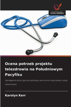 Cover Ocena potrzeb projektu telezdrowia na Po¿udniowym Pacyfiku