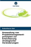 Anwendung von Projektmanagement- prinzipien zur Erleichterung strategischer Veränderungen